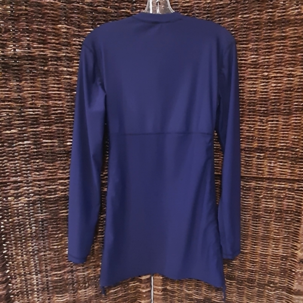 Sailbee Dress Women's Large Blue Tenniscore Activewear Tennis Swimsuit Cover Up - Picture 2 of 5